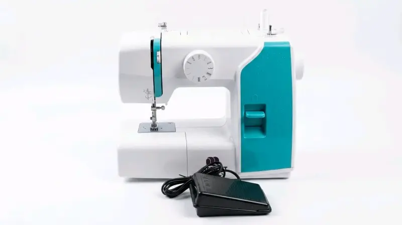 Máquina de Coser Eléctrica Portátil con Pedal - 1