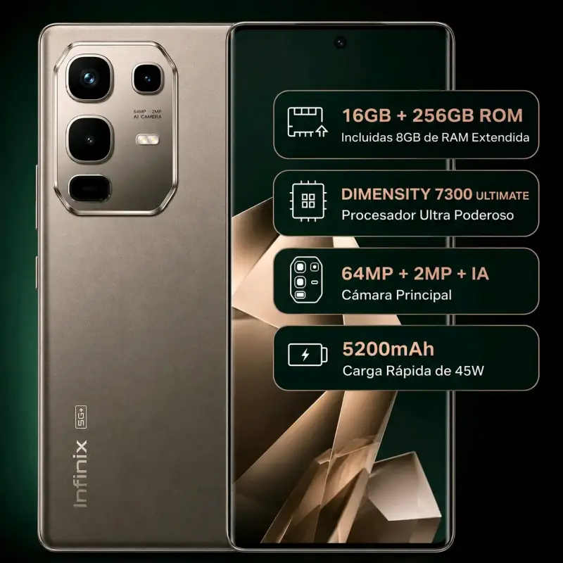 SMARTPHONE INFINIX NOTE 50S 256GB - 2