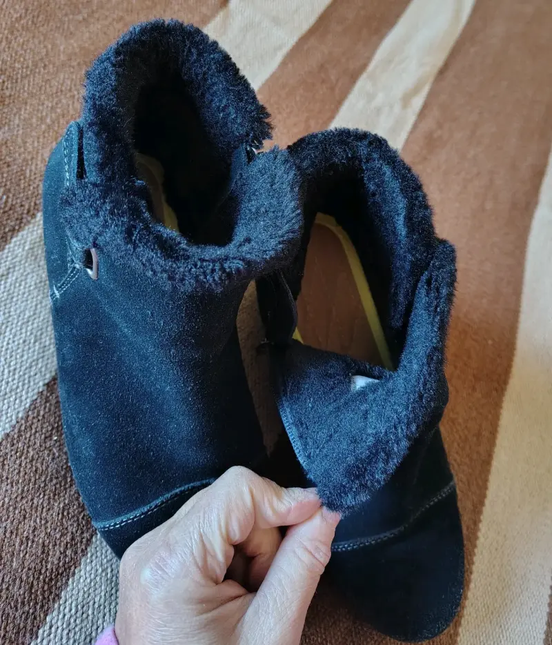 Botines de gamuza negros con plataforma - 2