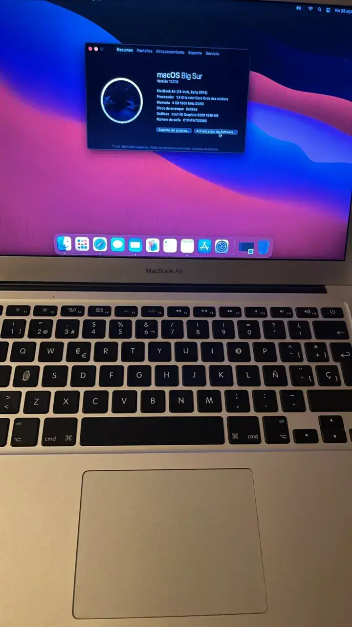 MacBook Air 13 pulgadas 2014 en buen estado