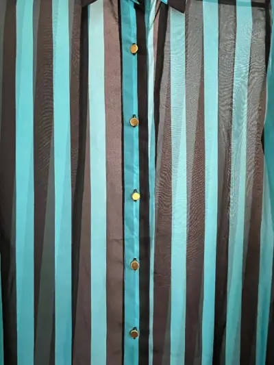 Blusa Rayada Calipso y Negro - miniatura 3