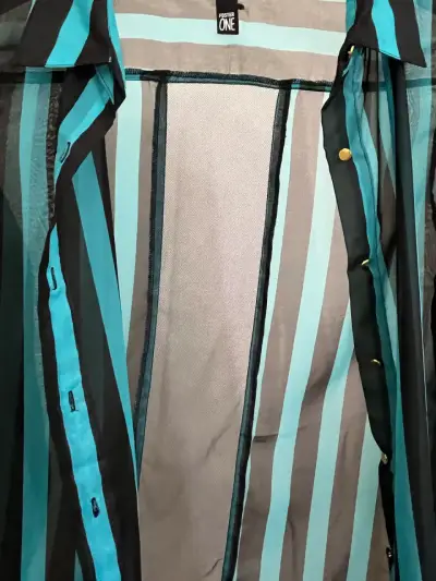 Blusa Rayada Calipso y Negro - miniatura 4