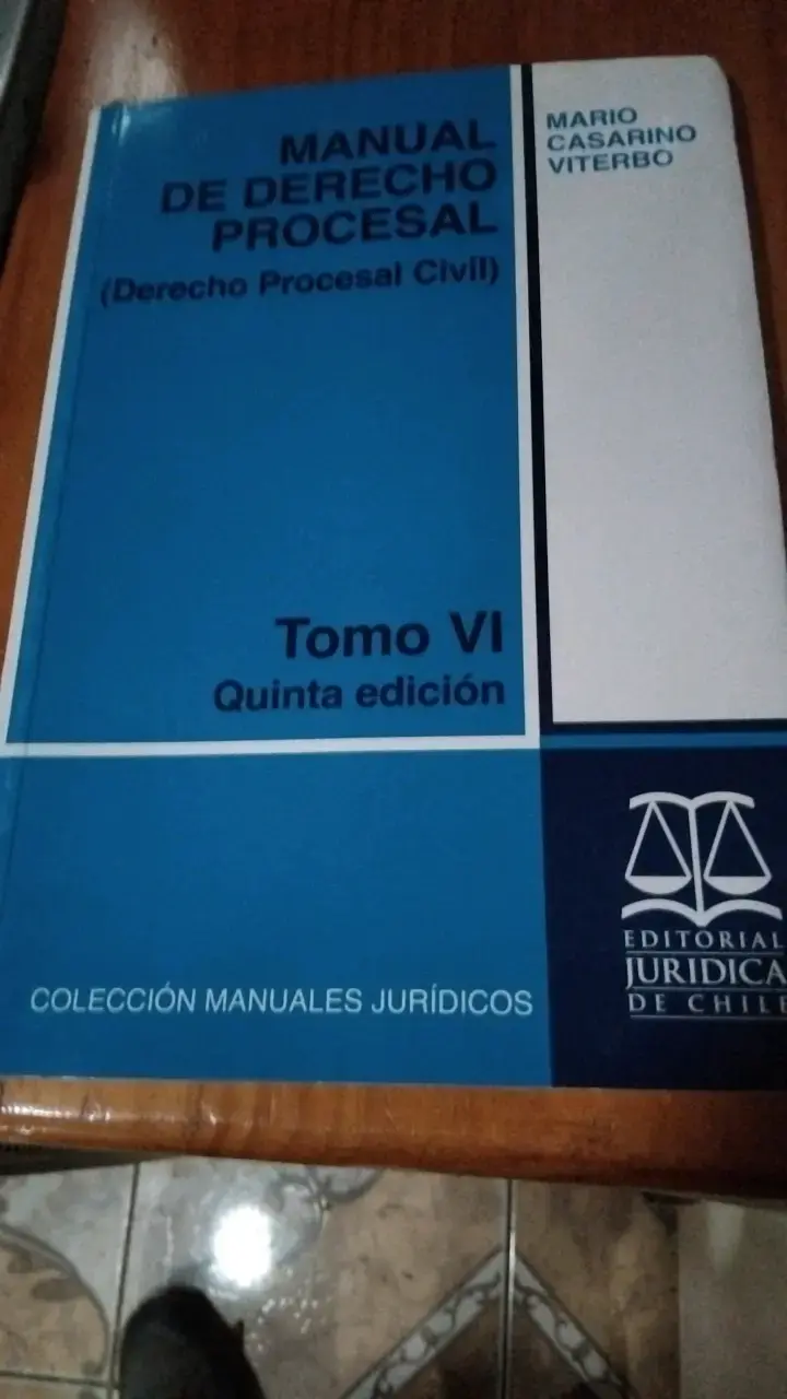 Manual de Derecho Procesal Tomo VI Quinta Edición - 1