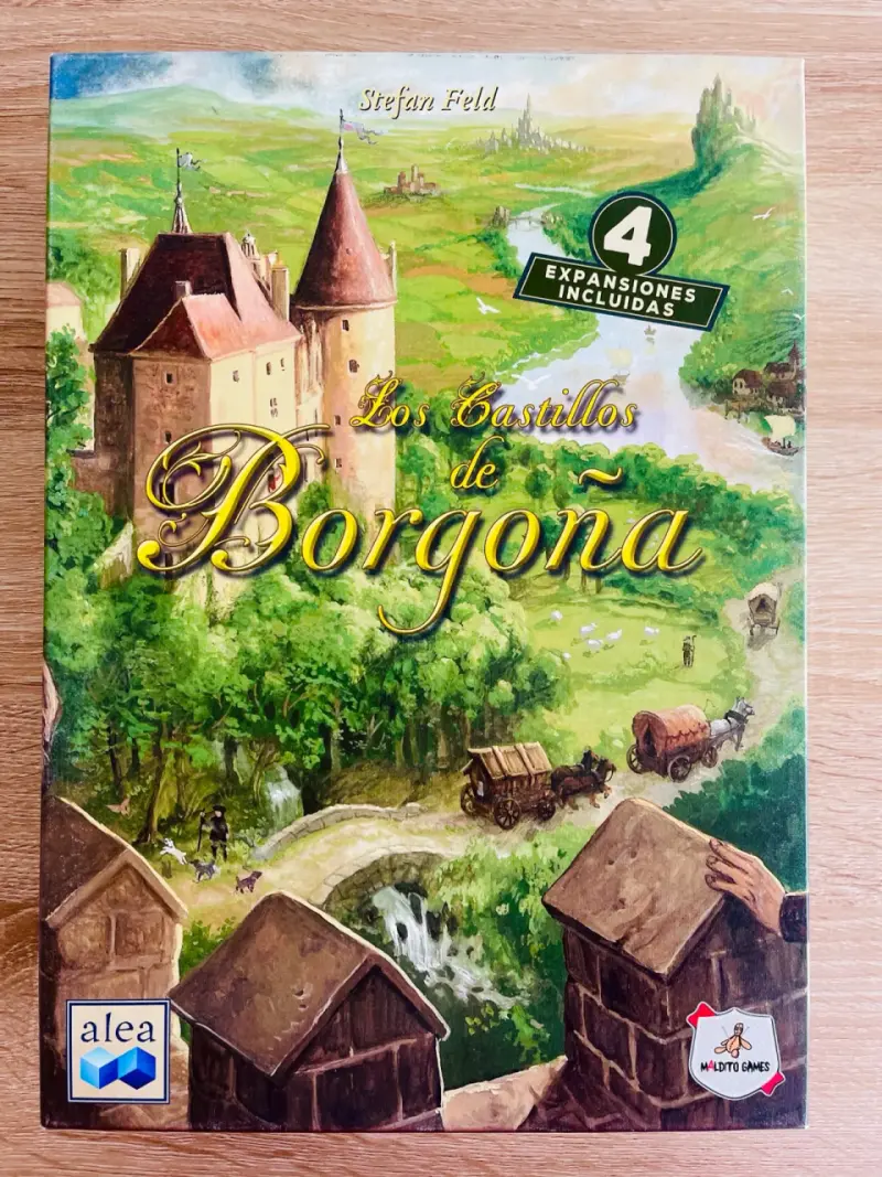 Juego de mesa Los Castillos de Borgoña con expansiones - 1