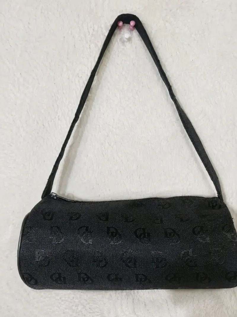 Bolso de mano negro estilo de imitación DD - 2