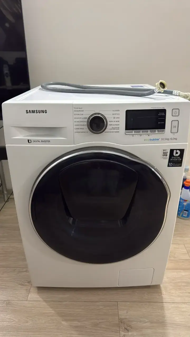 Lavadora Samsung EcoBubble 10.5kg con Secadora - 1