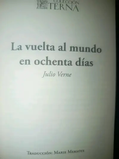 Libro La Vuelta al Mundo en 80 Días de Julio Verne - miniatura 3