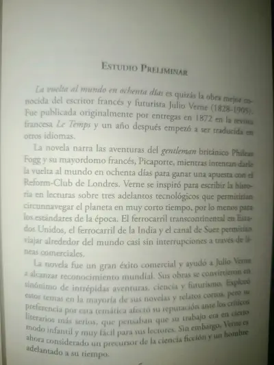 Libro La Vuelta al Mundo en 80 Días de Julio Verne - miniatura 4