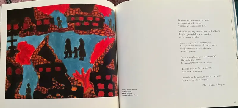 Libro 'Sueño con la paz' imágenes de guerra - 4