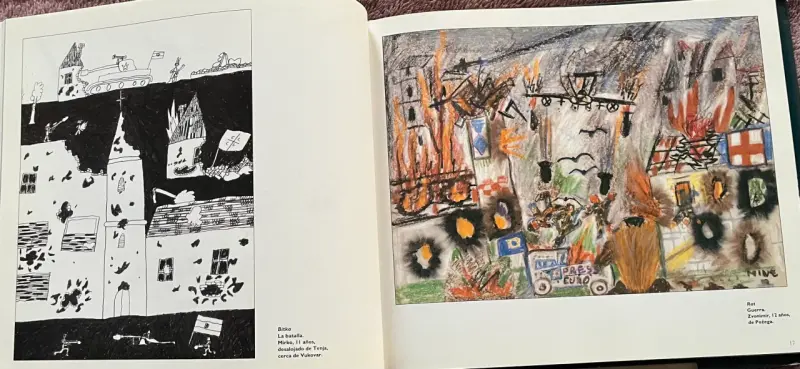 Libro 'Sueño con la paz' imágenes de guerra - 5
