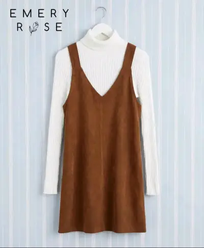 Vestido  Café  para Mujer - miniatura 3
