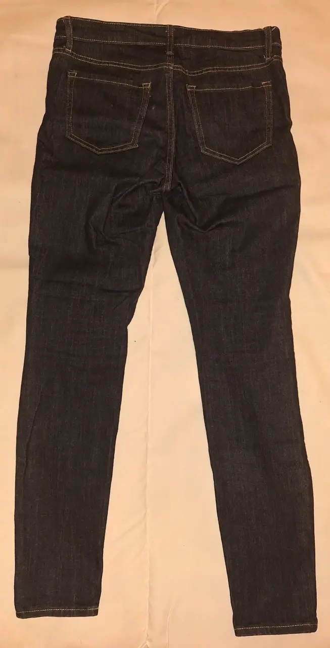 Jeans ajustados azul oscuro GAP para mujer - 3