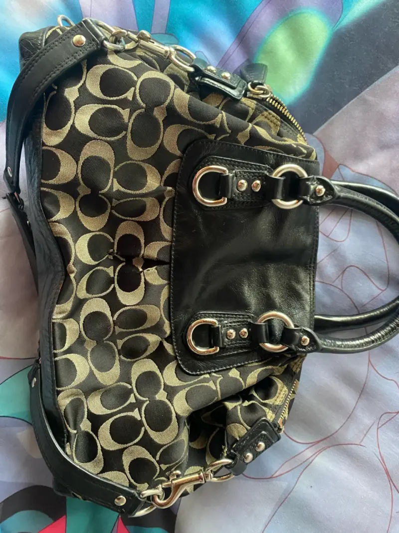 Bolso de mano Coach con diseño monograma - 2