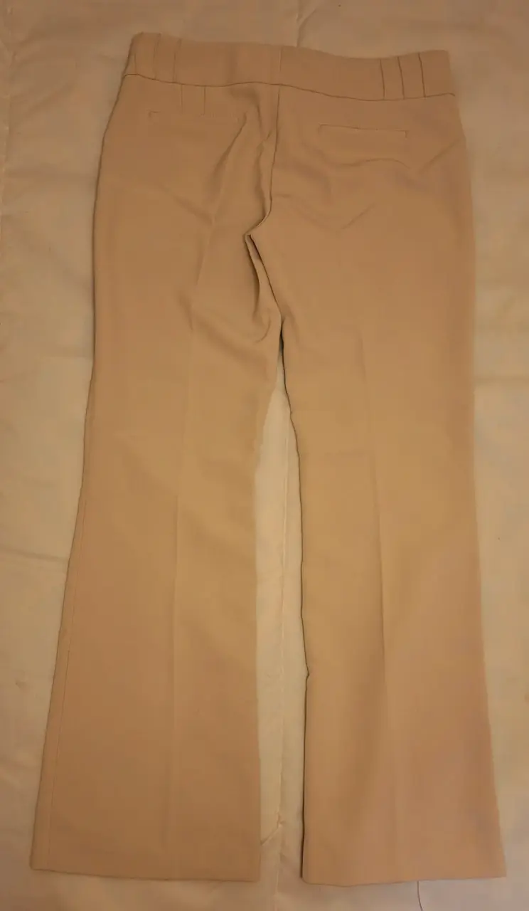 Pantalones beige de vestir Dotti talla 42 - 2