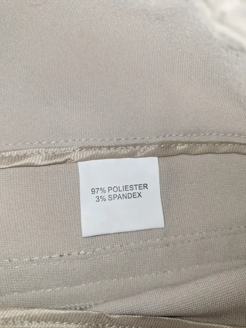 Pantalones beige de vestir Dotti talla 42 - 4