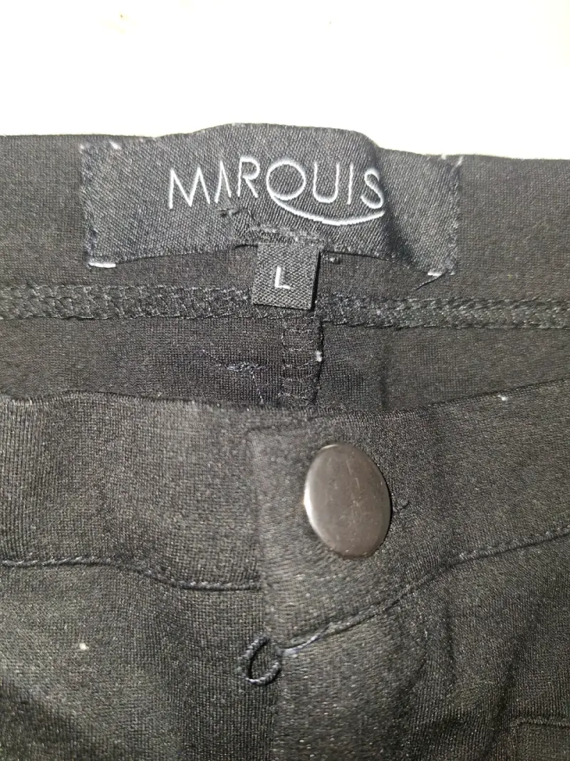Pantalones negros ajustados Marquis para mujer - 3