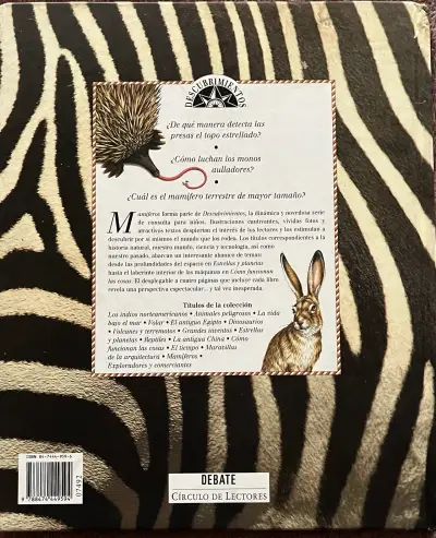 Libro ilustrado 'Mamíferos' de Descubrimientos - miniatura 5