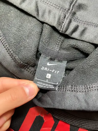 Polerón Nike Negro - miniatura 4