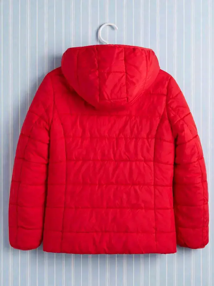Chaqueta Puffer Roja Tommy Hilfiger - 3