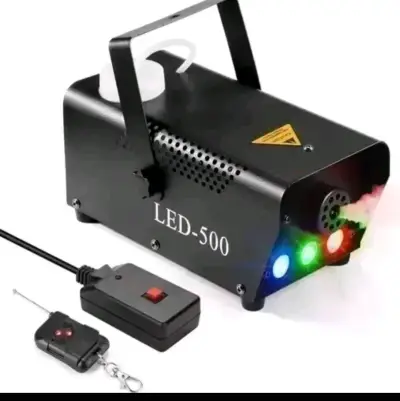 Máquina de humo LED-500 con control remoto - miniatura 1