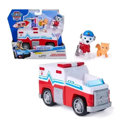 Camión de Rescate Paw Patrol Marshall con Figura - miniatura 1