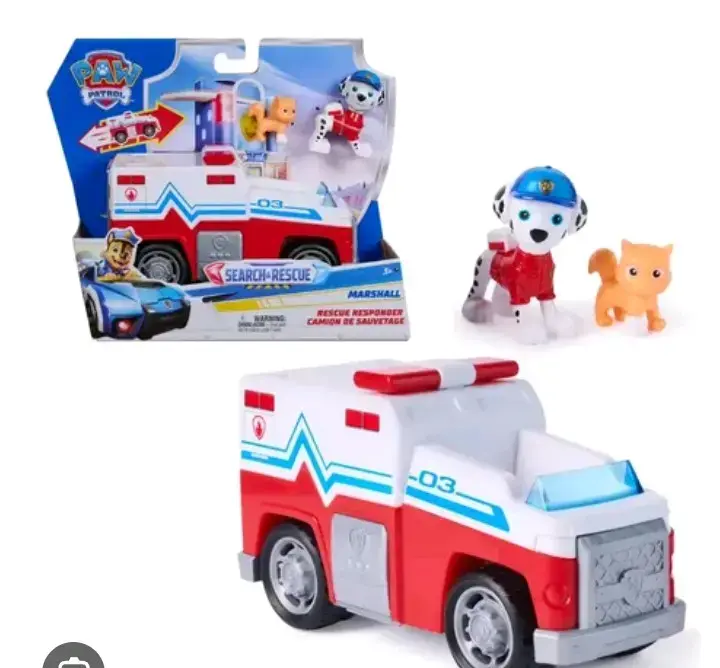 Camión de Rescate Paw Patrol Marshall con Figura - 5