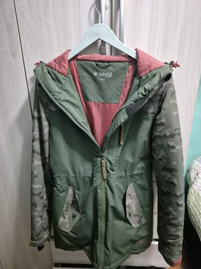 Chaqueta verde camuflaje Kivül para mujer - 1