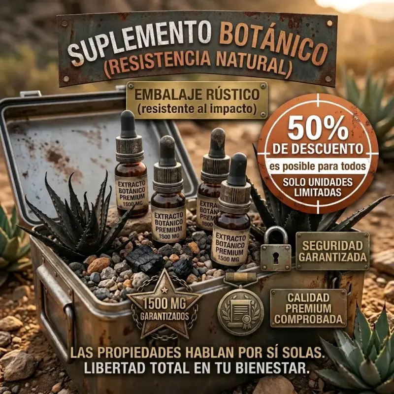Suplemento Botánico Premium 1500mg