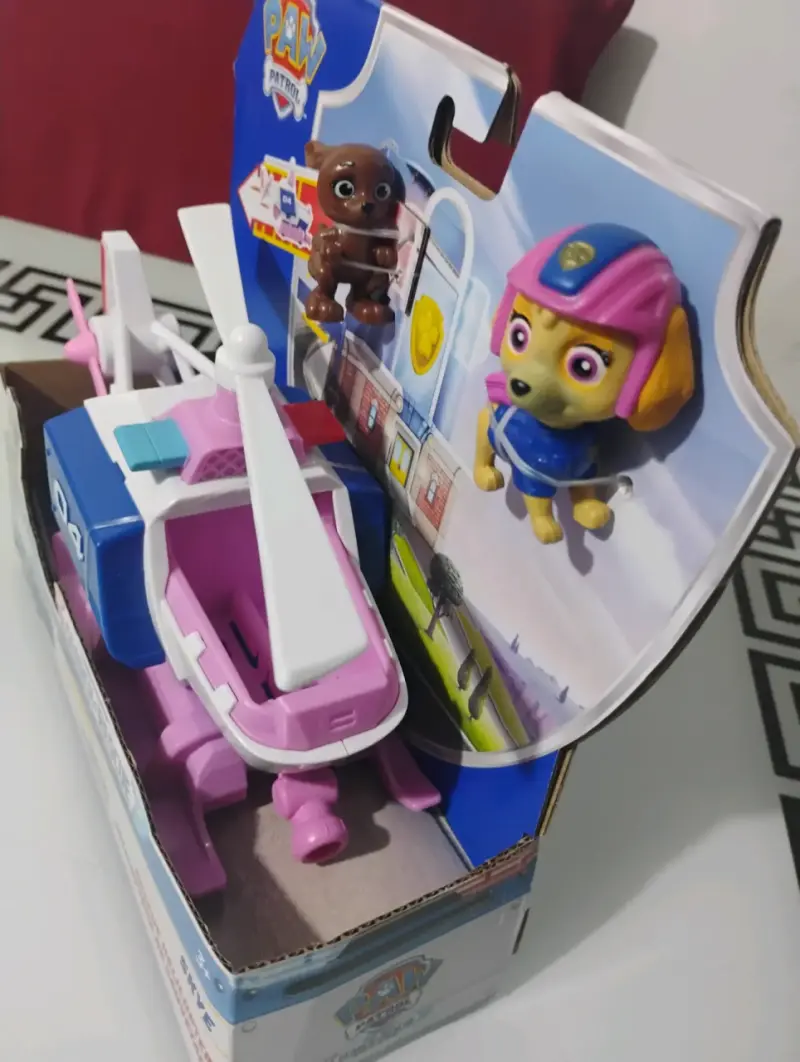 Helicóptero de Rescate Paw Patrol Skye con Figuras - 5