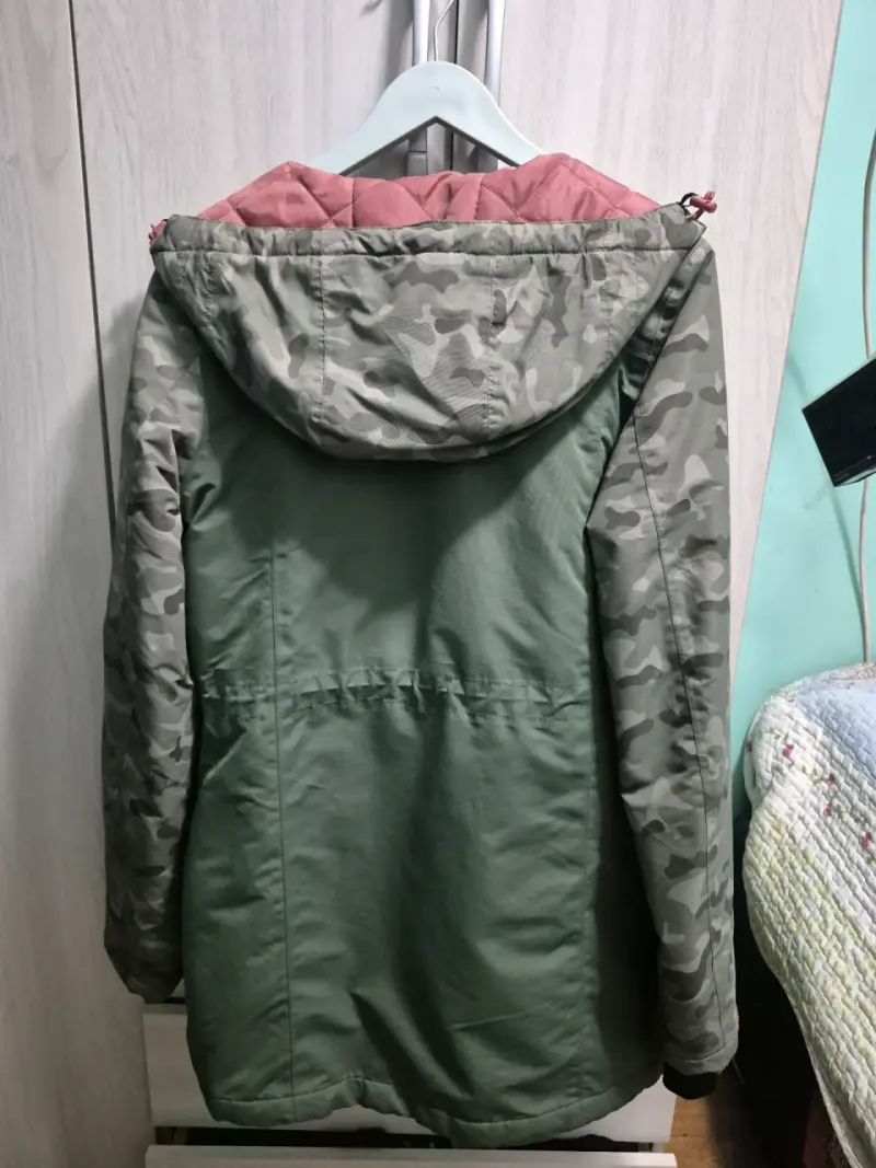 Chaqueta verde camuflaje Kivül para mujer - 3