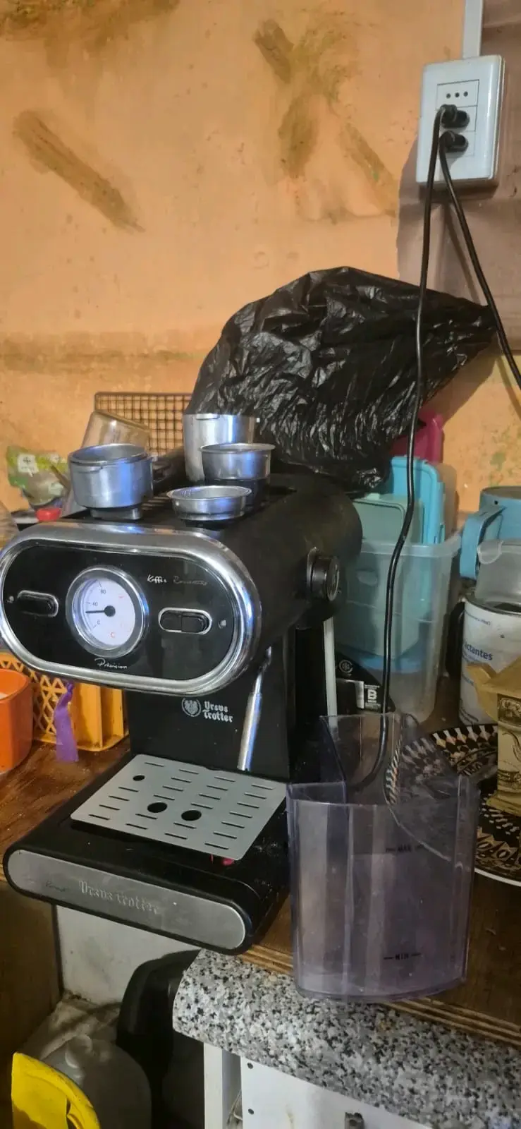 Máquina de café espresso Venus Crema con accesorios - 1
