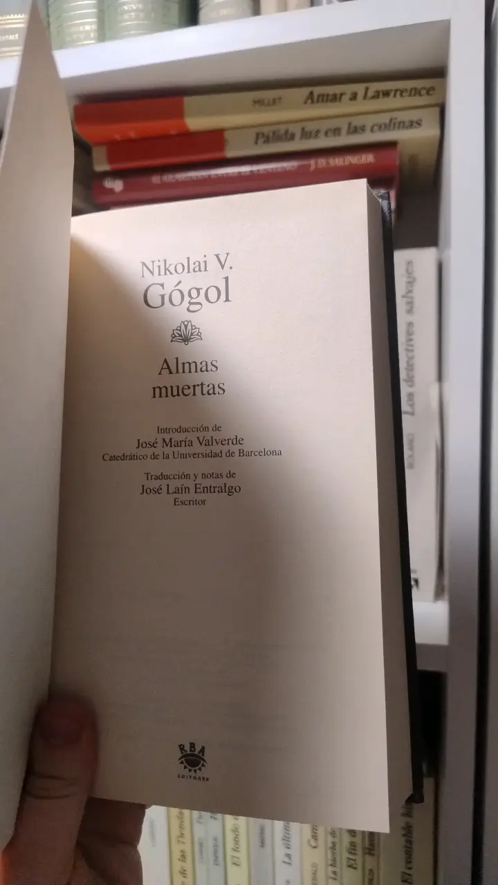 Libro Almas Muertas de Nikolai Gógol - 2