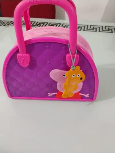 Bolso Infantil Peppa Pig Rosa y Morado - miniatura 2