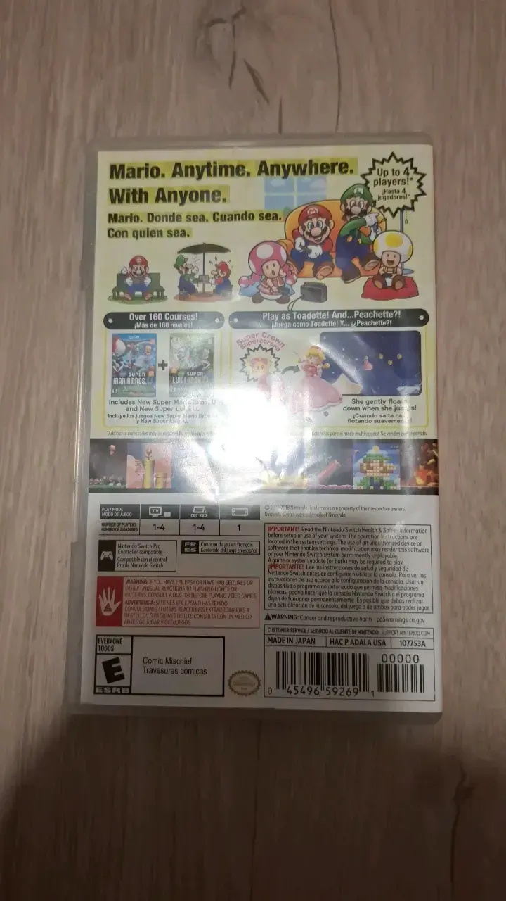 Juego Nintendo Switch Super Mario Bros U Deluxe - 3