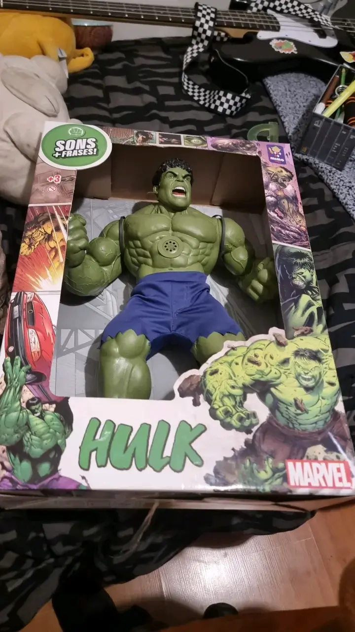Figura de acción Hulk Marvel con sonido - 2
