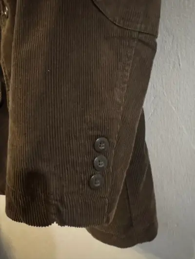 Blazer de pana marrón Ferouch con coderas - miniatura 4