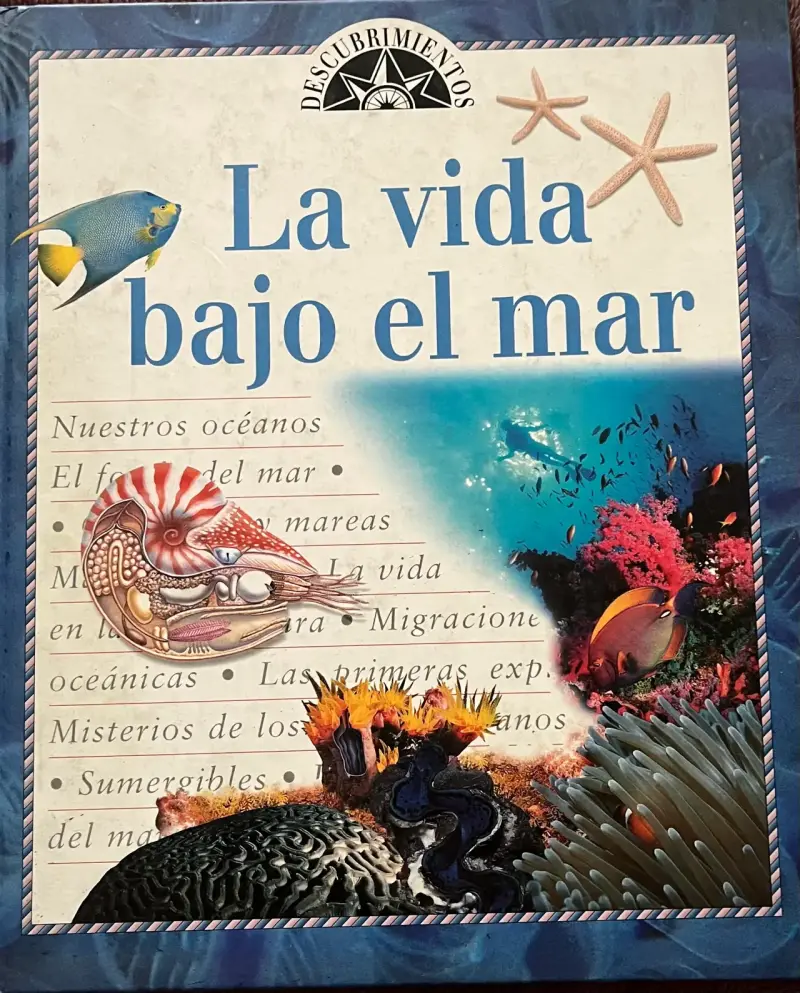Libro 'La Vida Bajo El Mar' Descubrimientos - 1