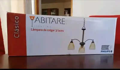 Lámpara de Colgar 3 Luces Abitare Clásico - miniatura 2