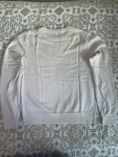 Sweater Uniqlo 100% lana color crudo – Talla S - miniatura 3