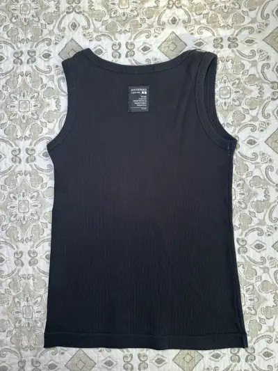 Top Anya Hindmarch x Uniqlo negro talla S - miniatura 3