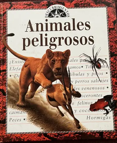 Libro Animales Peligrosos Descubrimientos - miniatura 1