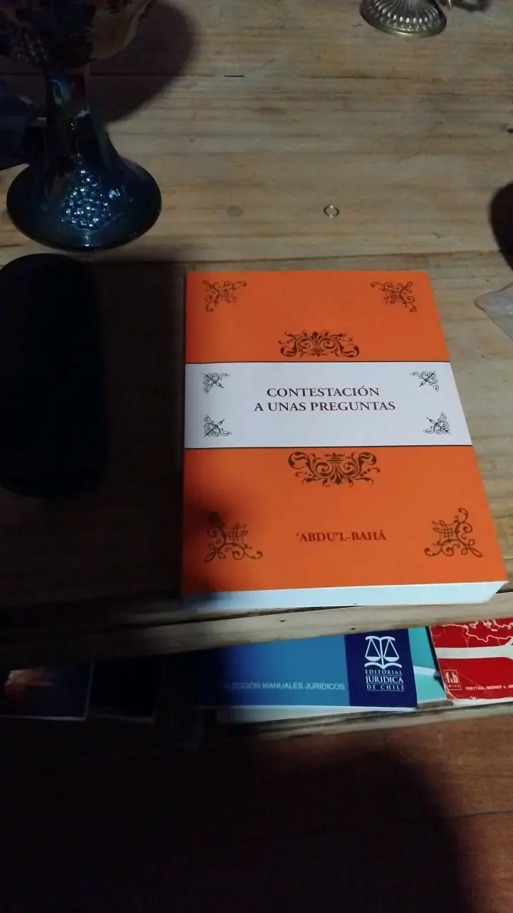 Libro 'Contestación a Unas Preguntas' de Abdul-Bahá - 2