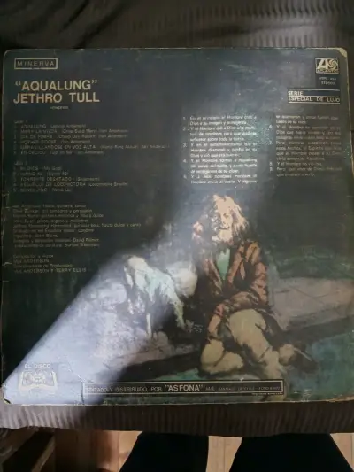 Vinilo Aqualung de Jethro Tull Edición Minerva - miniatura 1