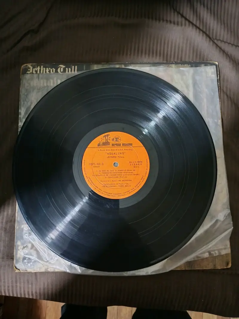 Vinilo Aqualung de Jethro Tull Edición Minerva - 3
