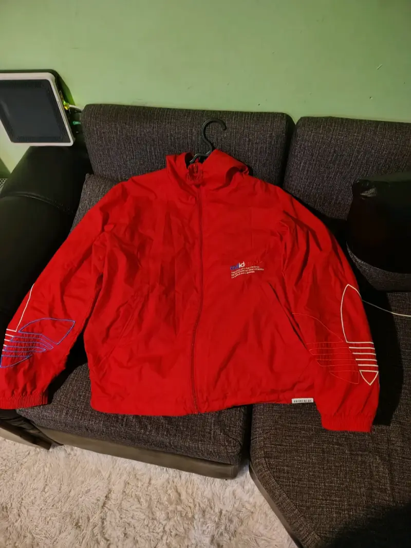Chaqueta Roja Adidas Primeblue Hombre - 2