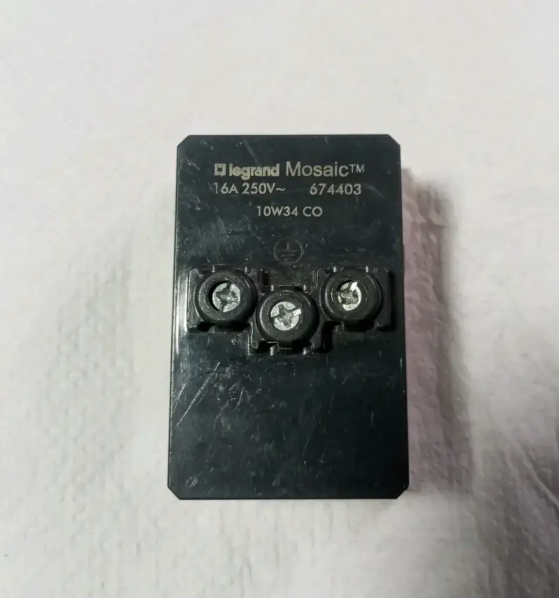 Interruptor Legrand Mosaic 16A 250V - 2