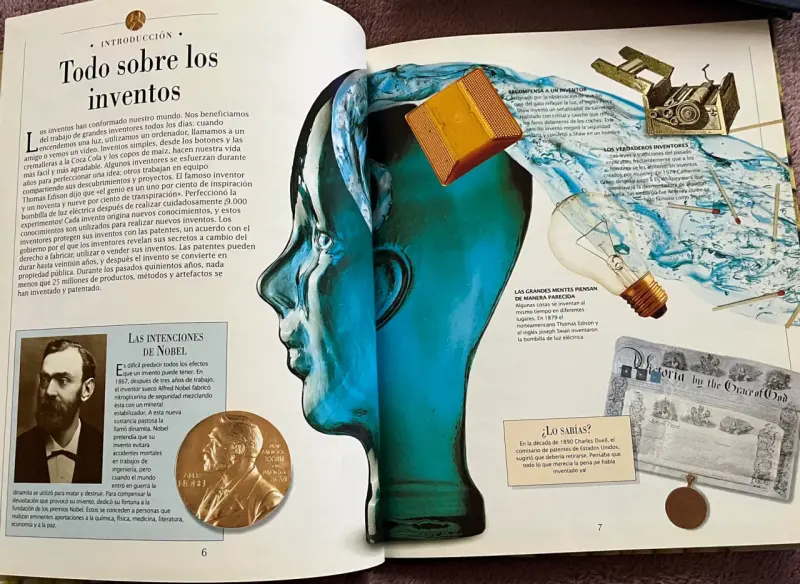 Libro 'Grandes Inventos' de la colección Descubrimientos - 4