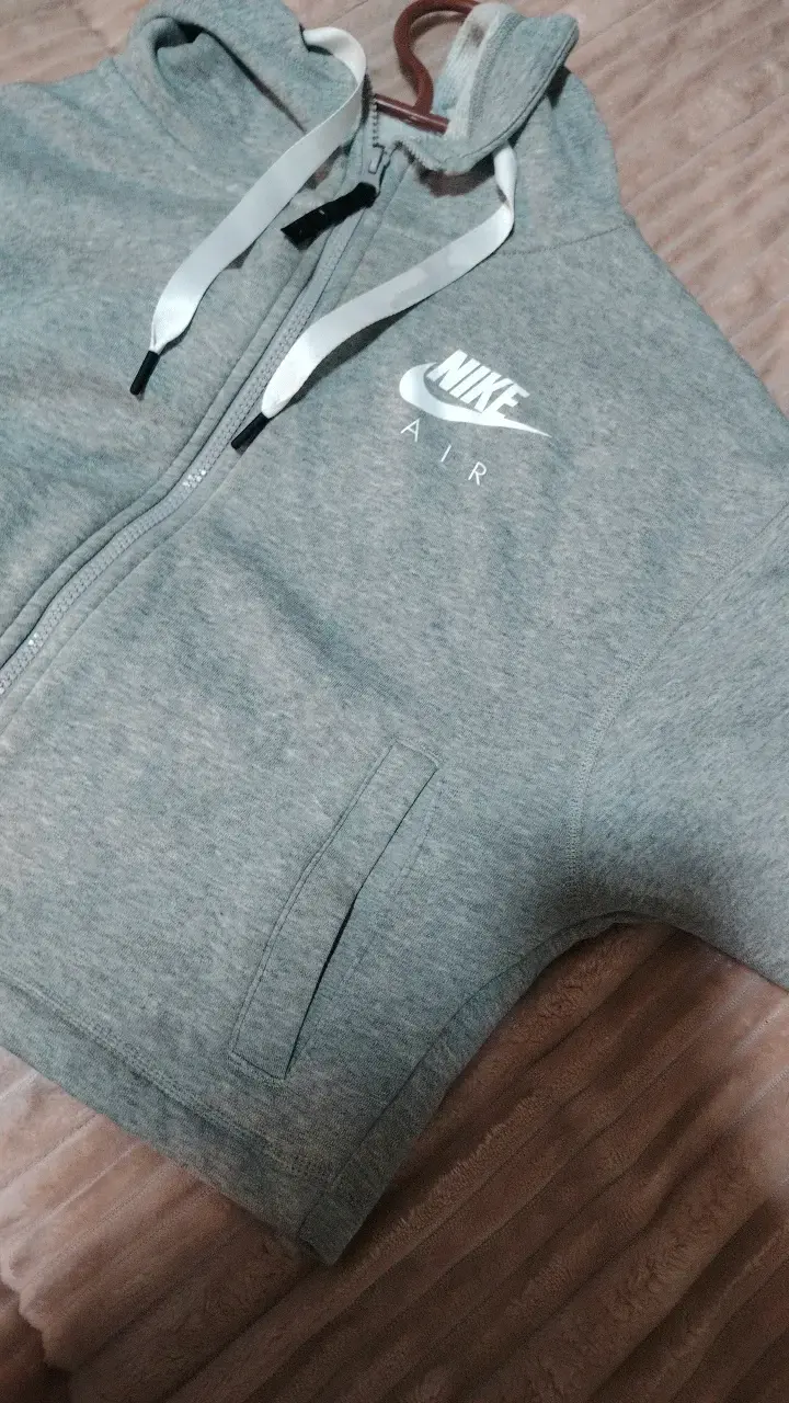 Polerón Nike Air gris con capucha - 3