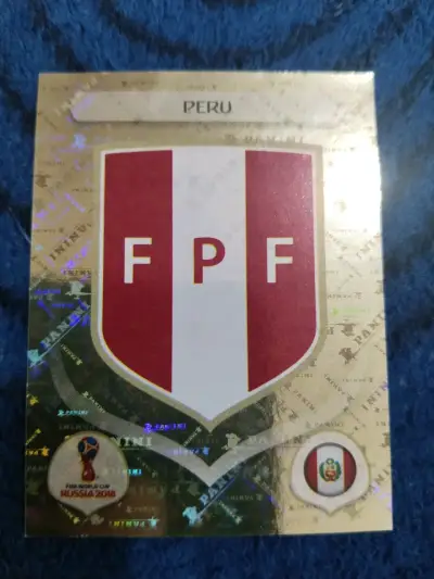 Lámina Panini FPF Perú Mundial Rusia 2018 - miniatura 1