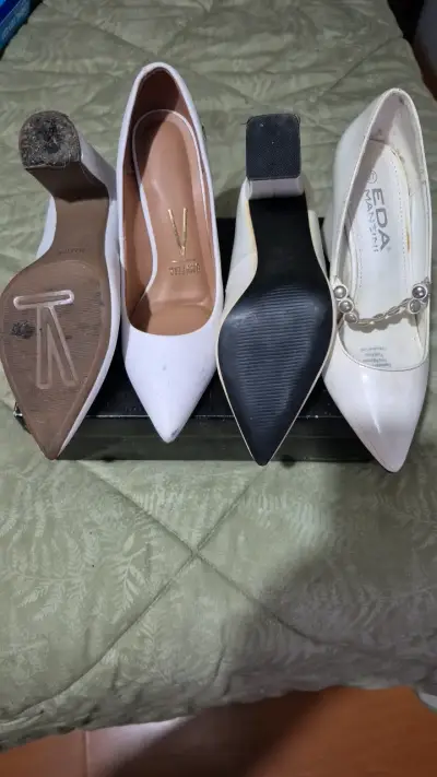 Zapatos de tacón blanco Vizzano y Eda Manzini - miniatura 2